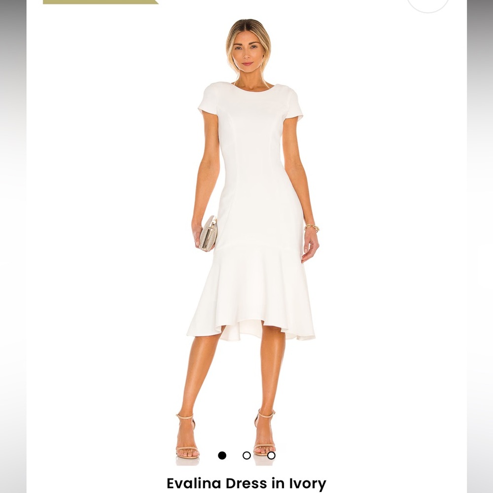 Amanda Uprichard Evalina Dress in Ivory